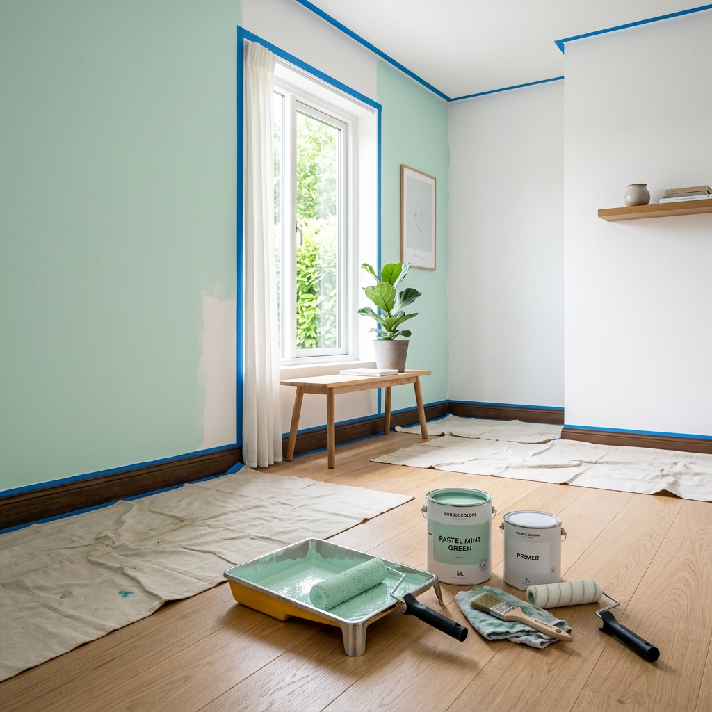 Wie viel Farbe brauche ich für ein Zimmer? Berechnungsleitfaden | Reno Costify Blog